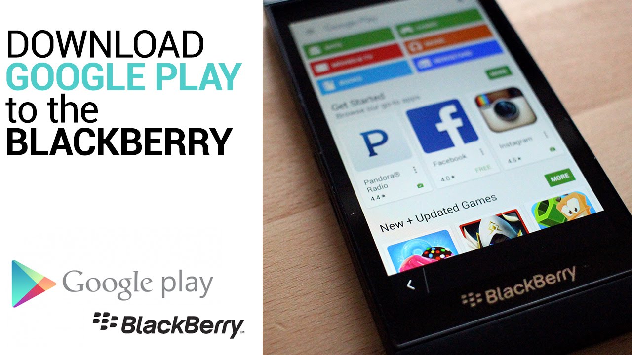 Baixar Play Store para Blackberry - Baixar Play Store